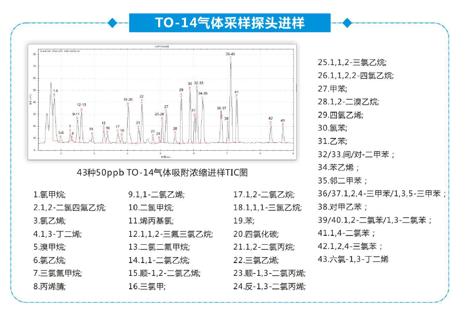 气体采样探头进样T14-to